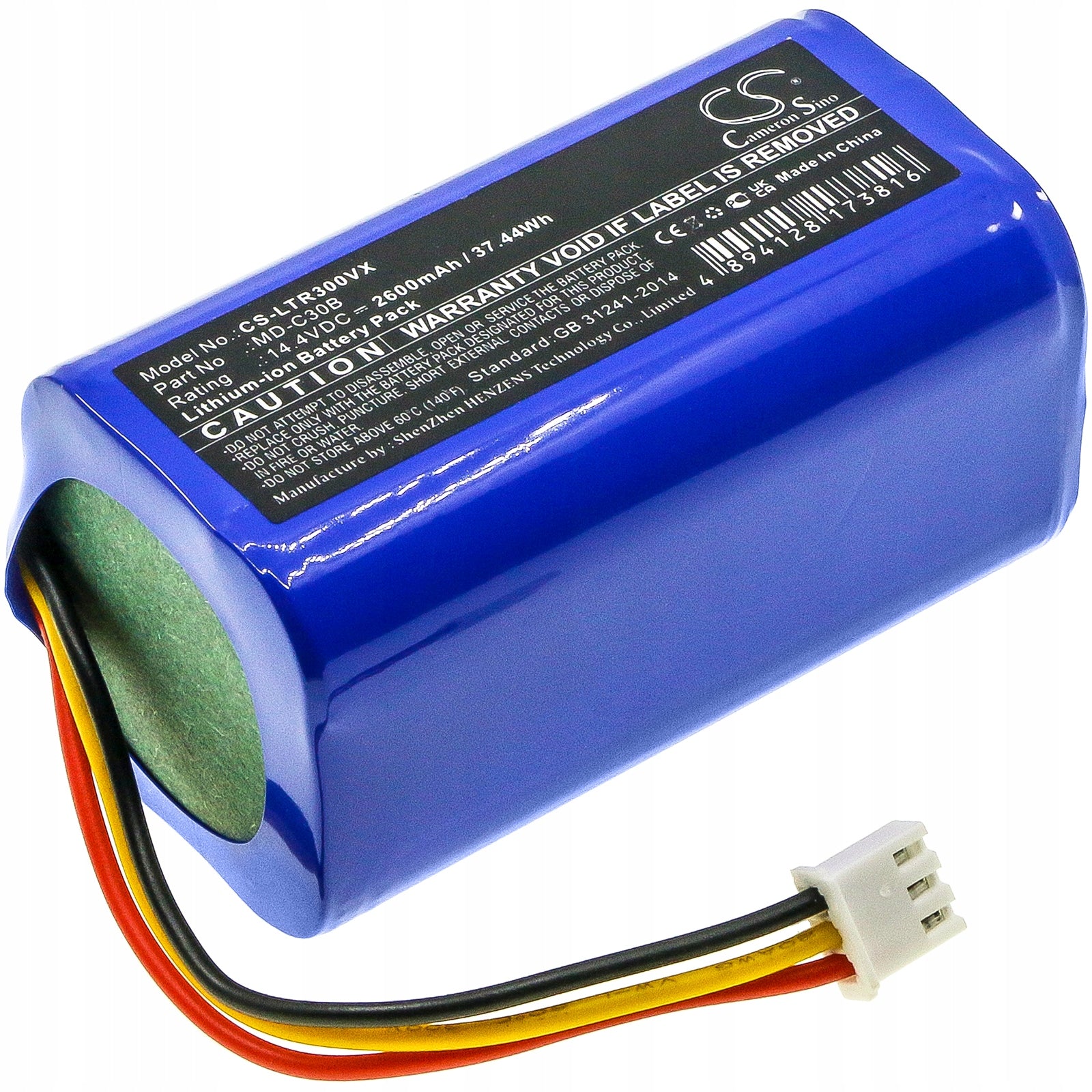 BATTERY D071-INR-CH-4S1P MD-C30B FOR HYKKER MIDEA BLAUPUNKT XBOOST NEO