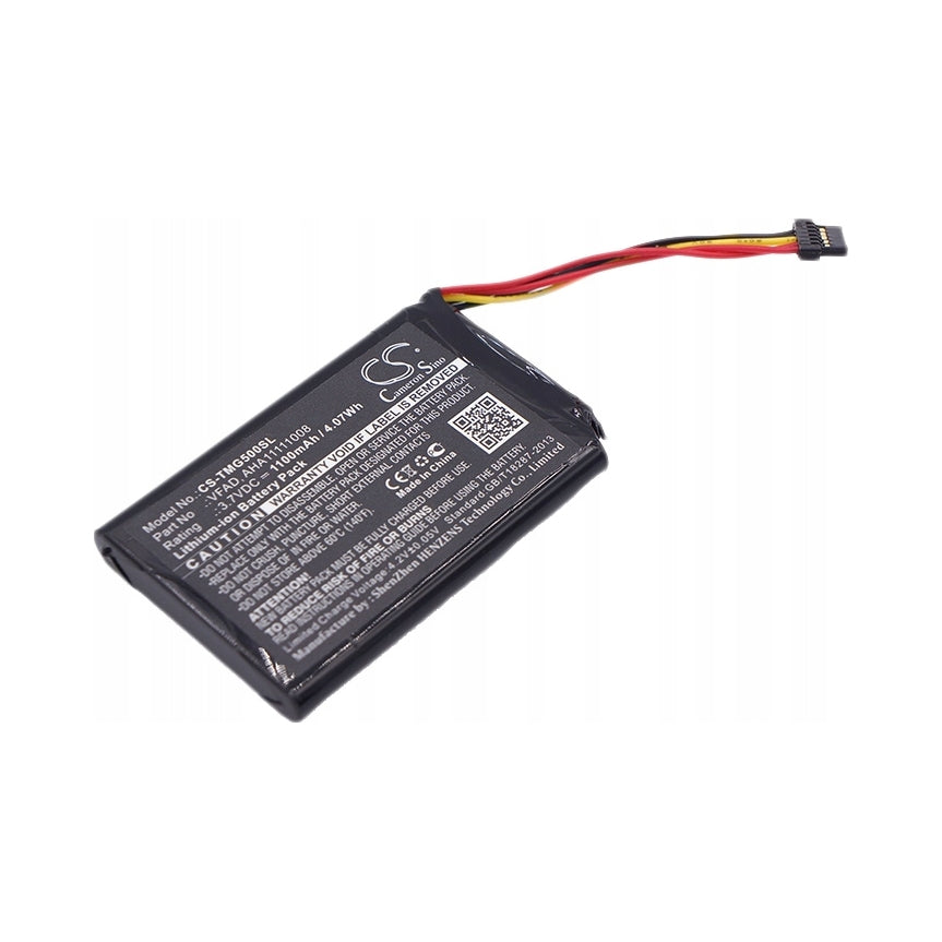 BATTERY FOR TOMTOM GO 5000 5100 5200 6000 6100 6200 6250 TRUCK 5250 TRUCKER Manufacturer code TOMTOM GO 5000