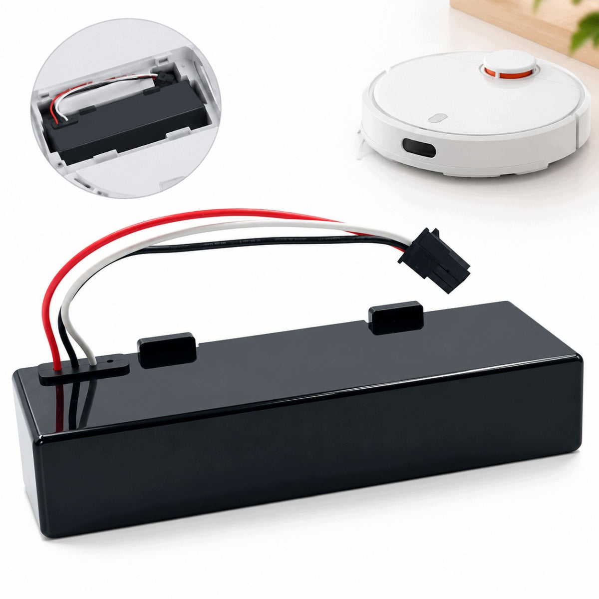 BATTERY FOR XIAOMI MI ROBOT VACUUM MOP STYTJ02YM V3 V2 PRO 3200 MAH