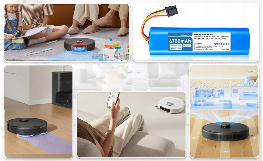 BATTERY FOR XIAOMI MIJIA ROBOT VACUUM CLEANER MODELS S50 S51 S52 S53 S55 Packaging status original