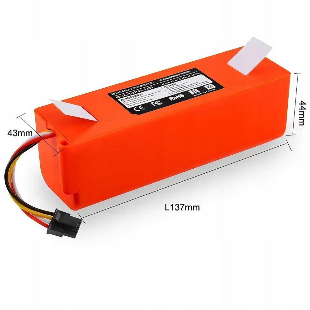 BATTERY FOR XIAOMI ROBOROCK S5 S6 S7 S8 S50 S55 14,4V 6800MAH Manufacturer no brand