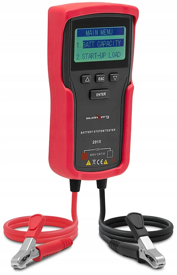 BATTERY METER TESTER Steinberg Systems 12 V LCD 3 250 Ah