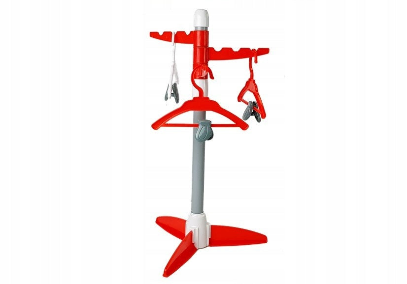 BATTERY OPERATED IRON BOARD RACK WITH HANGERS Kind Ironing Set