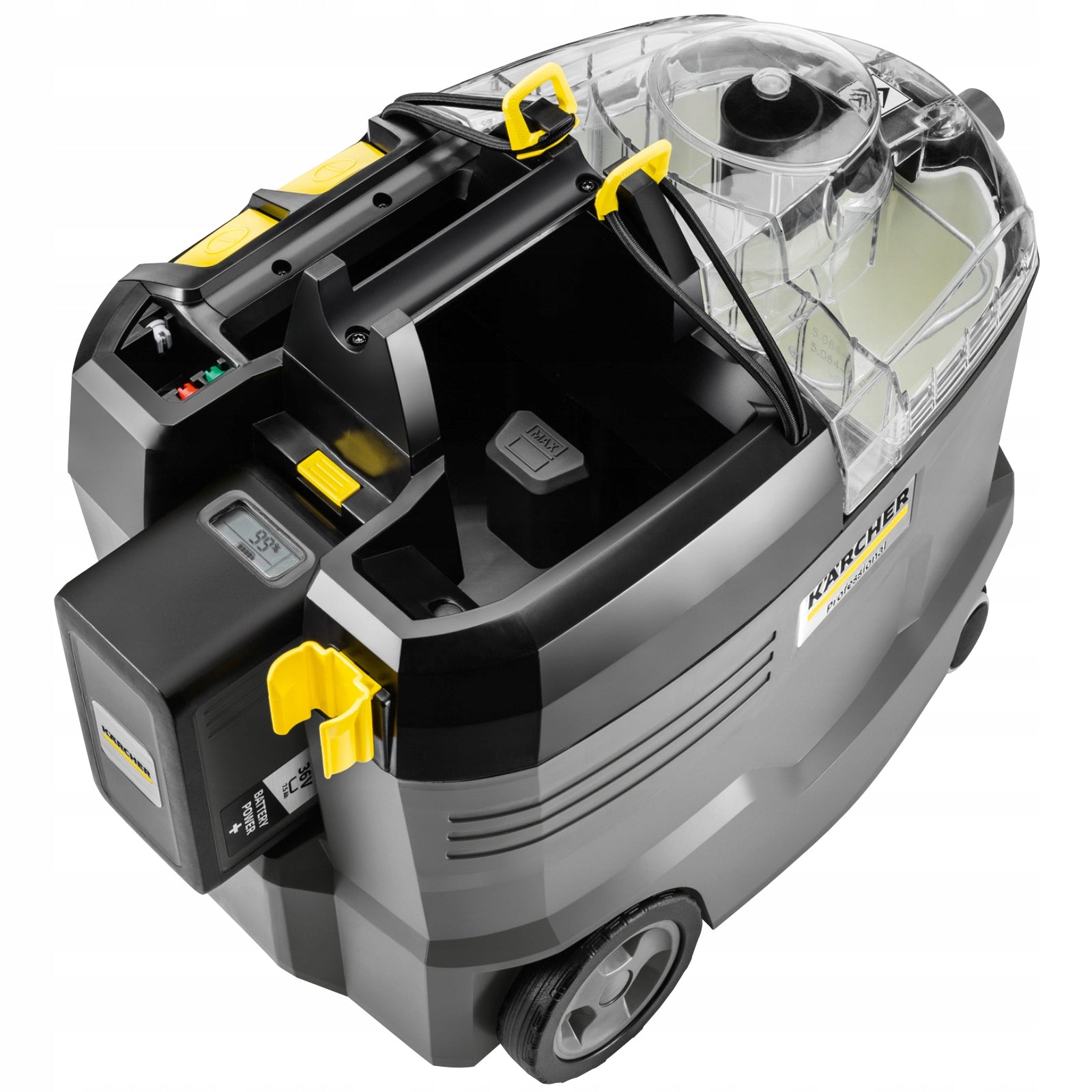 BATTERY-OPERATED WASHING VACUUM CLEANER KARCHER PUZZI 9/1 BP PACK - 1.101-703.0 Brand Kärcher