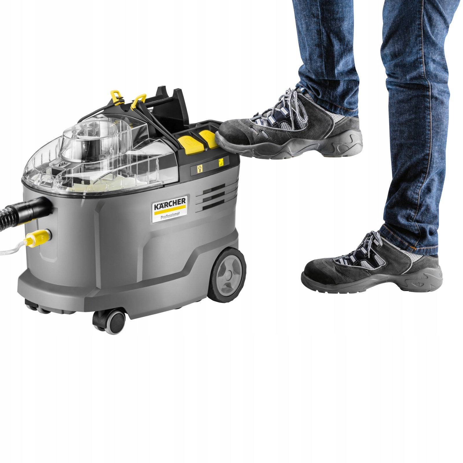 BATTERY-OPERATED WASHING VACUUM CLEANER KARCHER PUZZI 9/1 BP PACK - 1.101-703.0 Maximum power 575 W