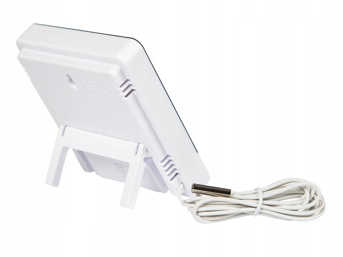 BATTERY-OPERATED WEATHER STATION BEWIRE THERMOHYGROMETER SENSOR CALL/WEW BLOW Packaging status original