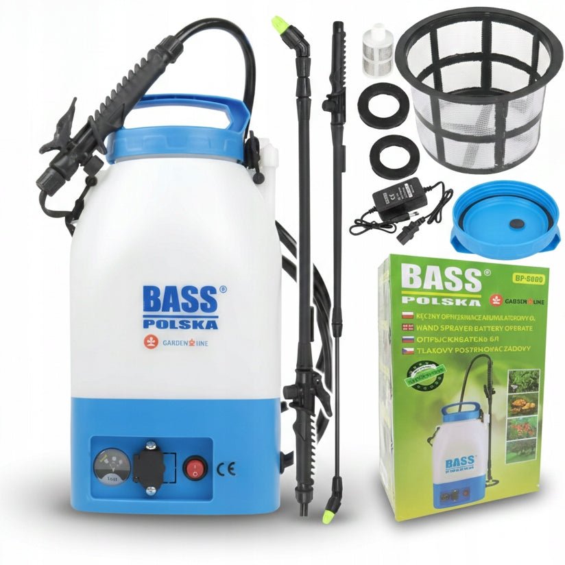 BATTERY PRESSURE BACKPACK SPRAYER 6L LONG LANCE 12V 0.32MPa