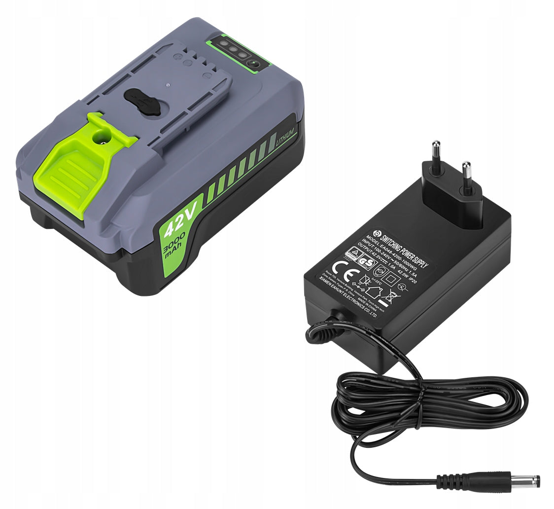 BATTERY PRESSURE WASHER WITH TANK 20L AKU 42V 200 BAR 260l/h Brand Kraft&Dele