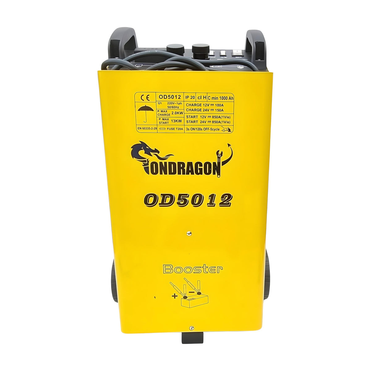 BATTERY RECTIFIER WITH START 850A 12/24V CAR CHARGER POWER Model od5012