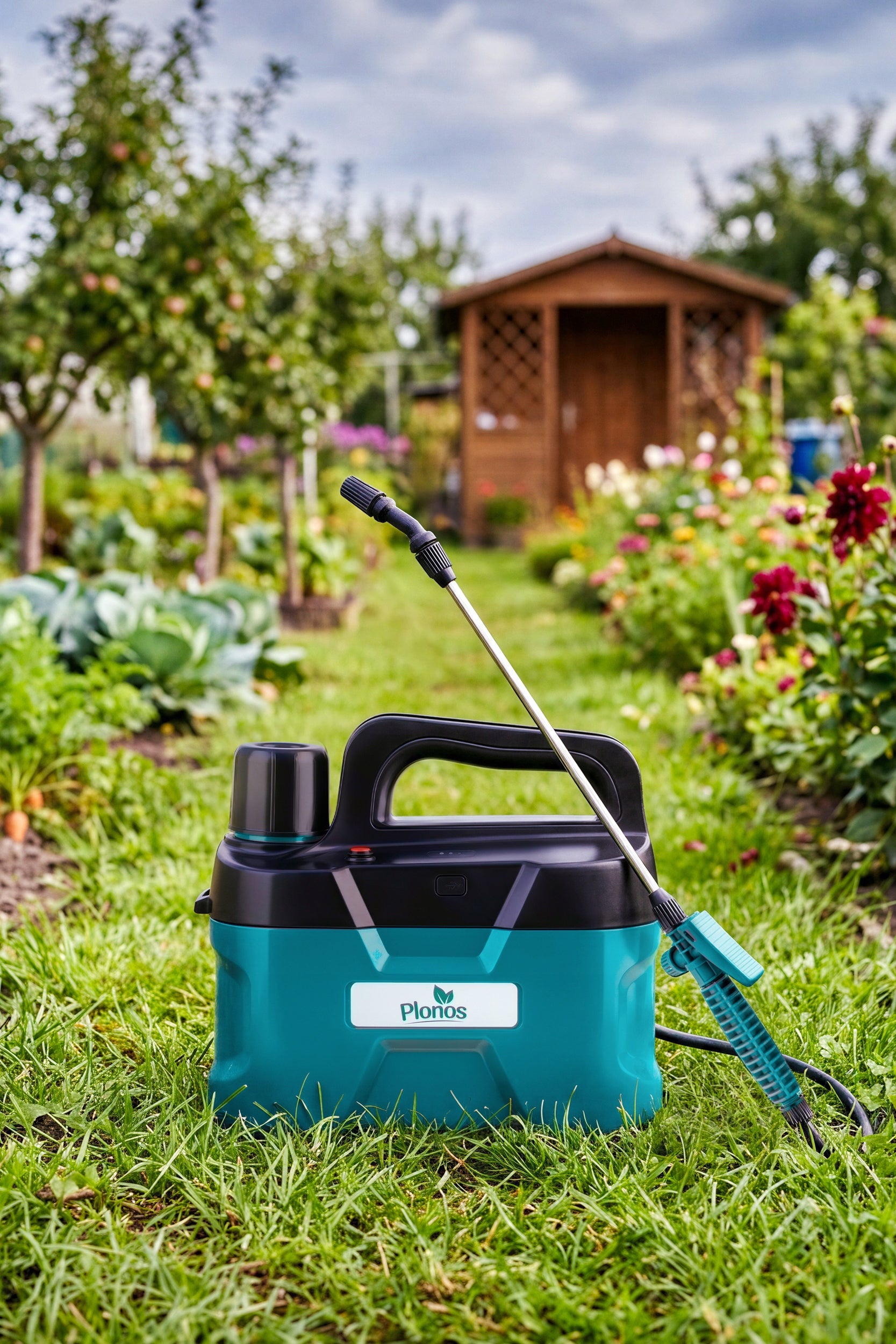 BATTERY SPRAYER 5L PRESSURE SPRAYER GARDEN LANCE USB-C Packaging status original