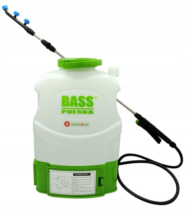 BATTERY SPRAYER B-4 GARDEN 16L PRESSURE FOR BACK +4NOZZLES Manufacturer code 8616