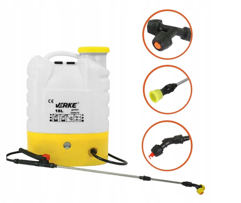 BATTERY SPRAYER ELECTRIC BACKPACK GARDEN SPRAYER 18 L Brand Verke