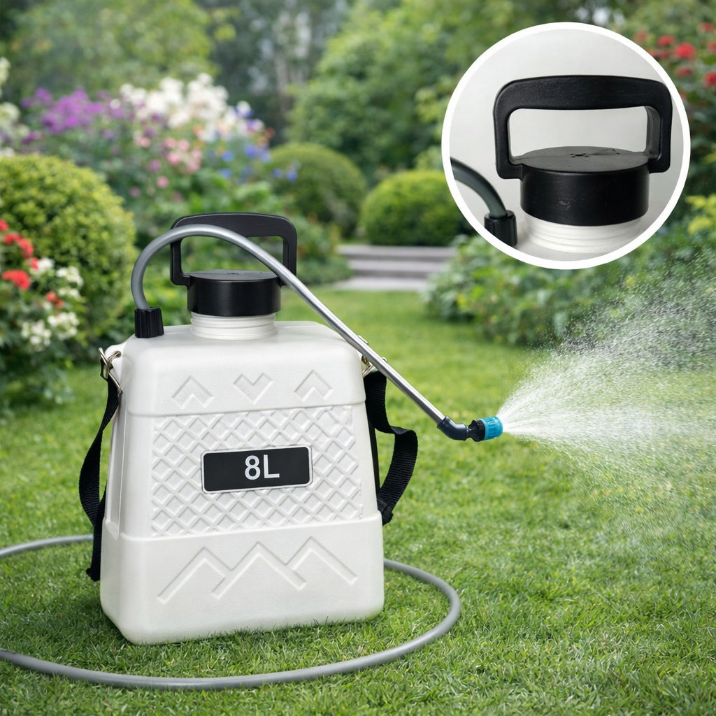 BATTERY SPRAYER ELECTRIC GARDEN 8L BACKPACK CHARGING USB C Packaging status original