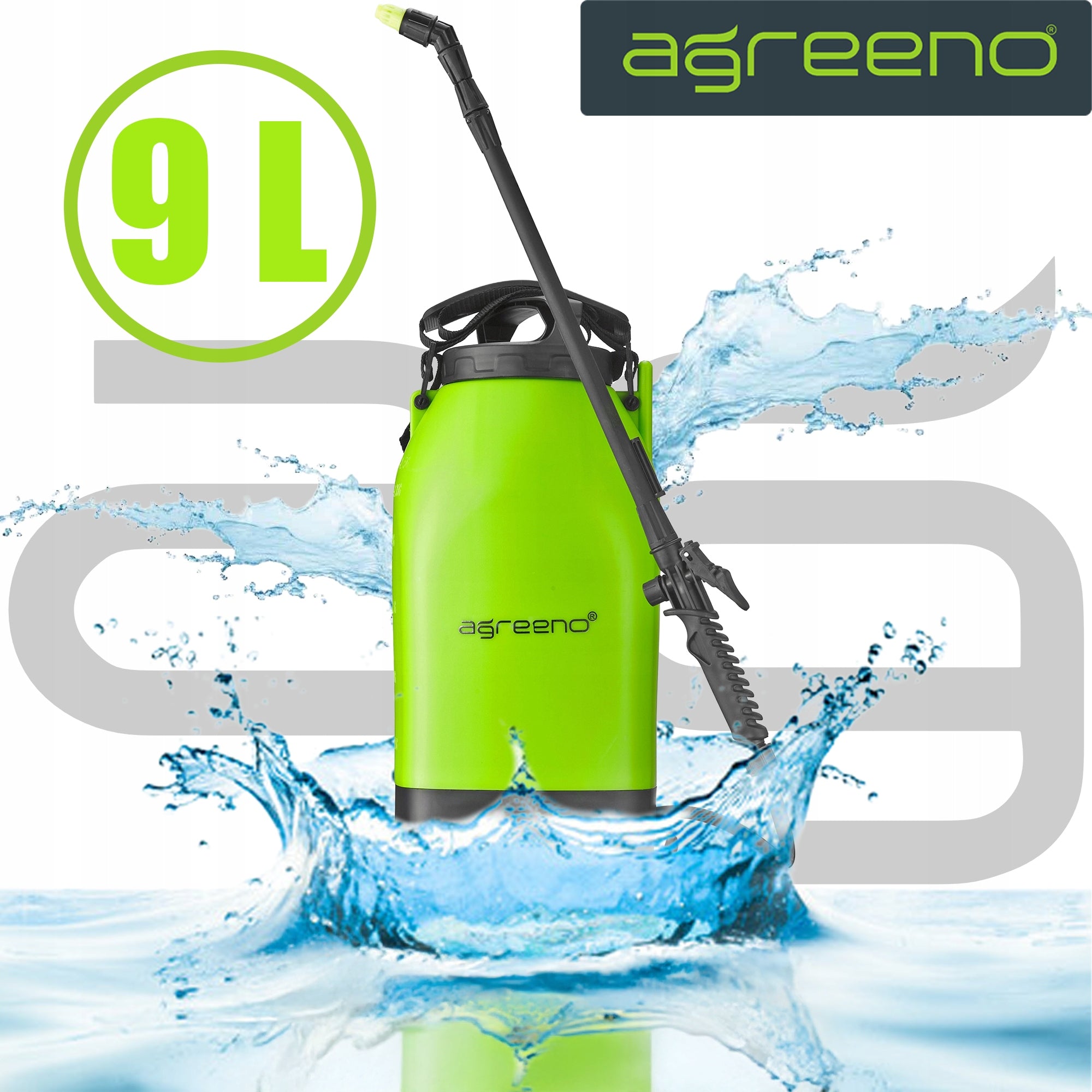 BATTERY SPRAYER ELECTRIC SPRAYER 9L agreeno AG0358 Power supply rechargeable battery