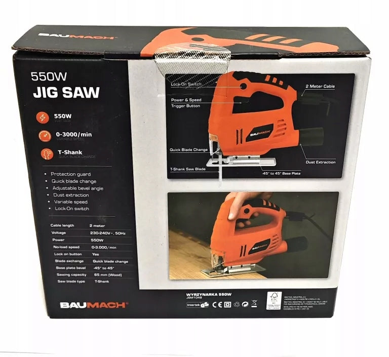 BAUMACH JIGSAW, 550 IN Manufacturer code 6313