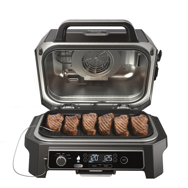 BBQ Electric Grill Ninja Woodfire Pro XL OG850EU 1395cm2 MEAT PROBE Manufacturer code Grill elektryczny frytkownica airfryer Ninja