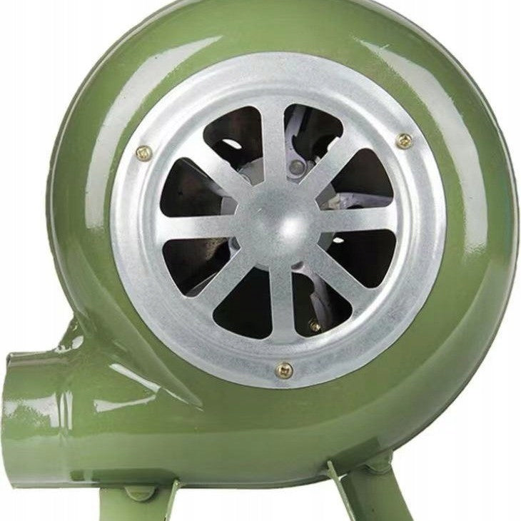 BBQ Fan Mini Blacksmith Forged Machine, with Electric Fan Air velocity 1 km/h