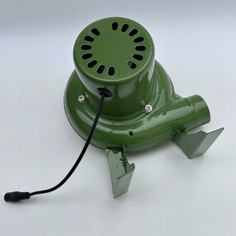 BBQ Fan Mini Blacksmith Forged Machine, with Electric Fan Brand no brand