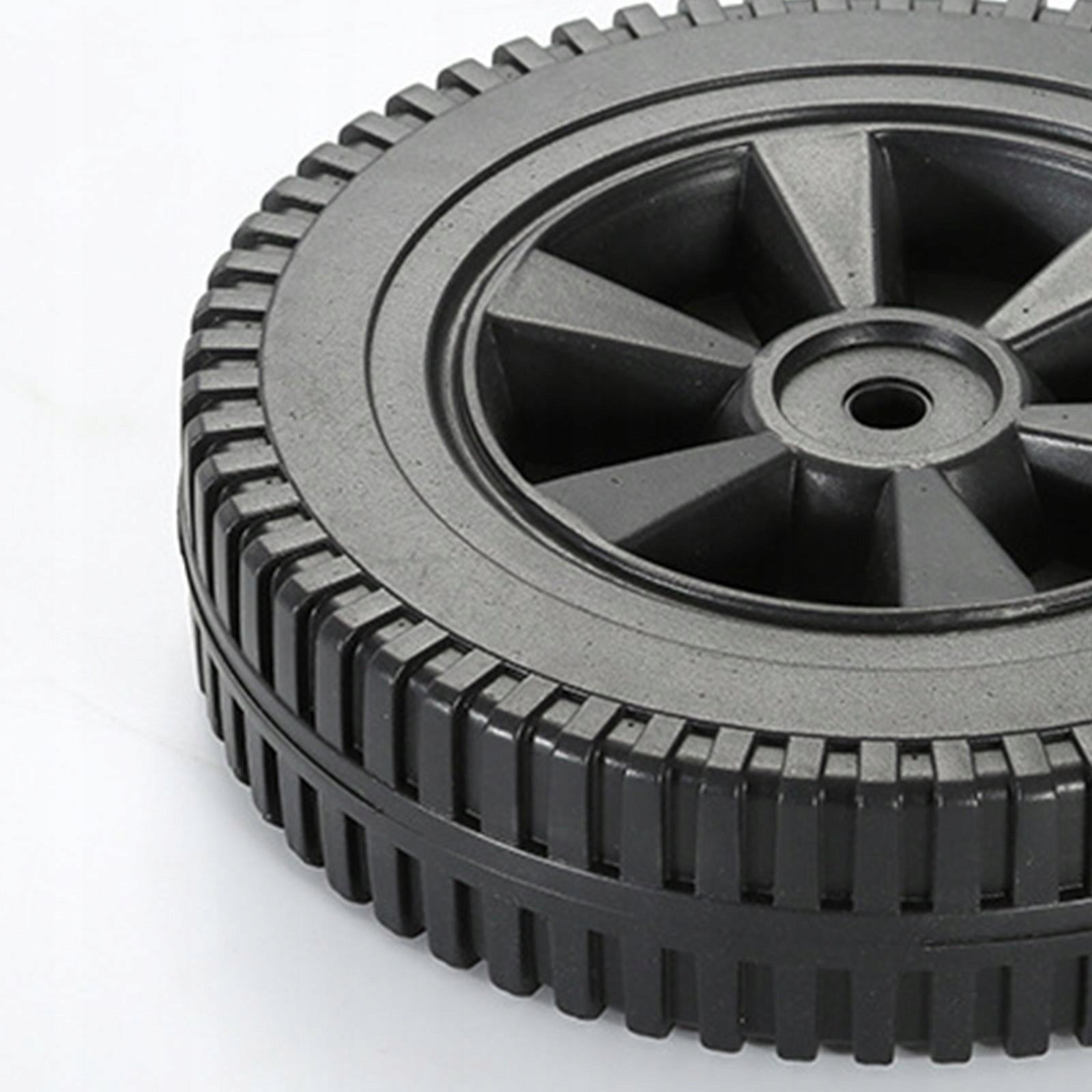 BBQ Grill Wheel Universal Wheel Hand Truck Tires Barbecue Accessories 2Pcs Product weight with unit packaging 0.495 kg