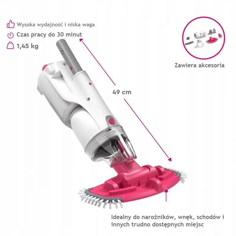 BC30 BWT Cordless Pool Vacuum Cleaner