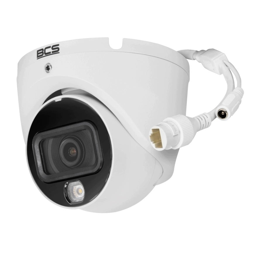 BCS-L-EIP18FCR3L3-AI IP Dome Camera 8Mpx NightColor Microphone BCS Line