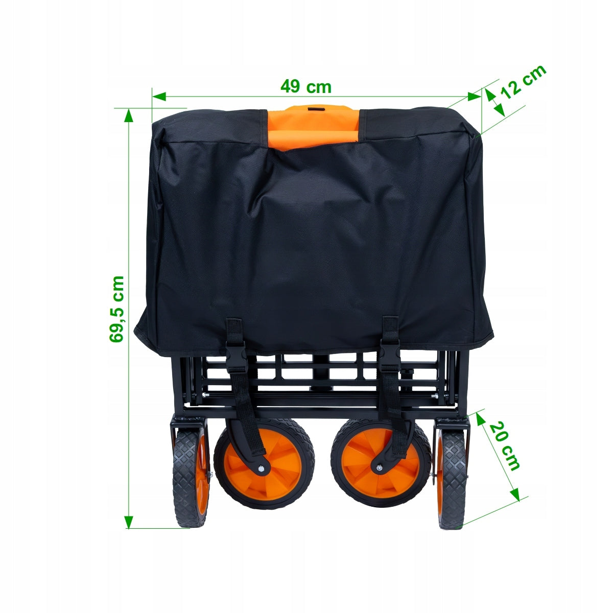 BEACH CART FOLDING TRANSPORT CAMPING GARDEN 100KG Manufacturer code WER89029