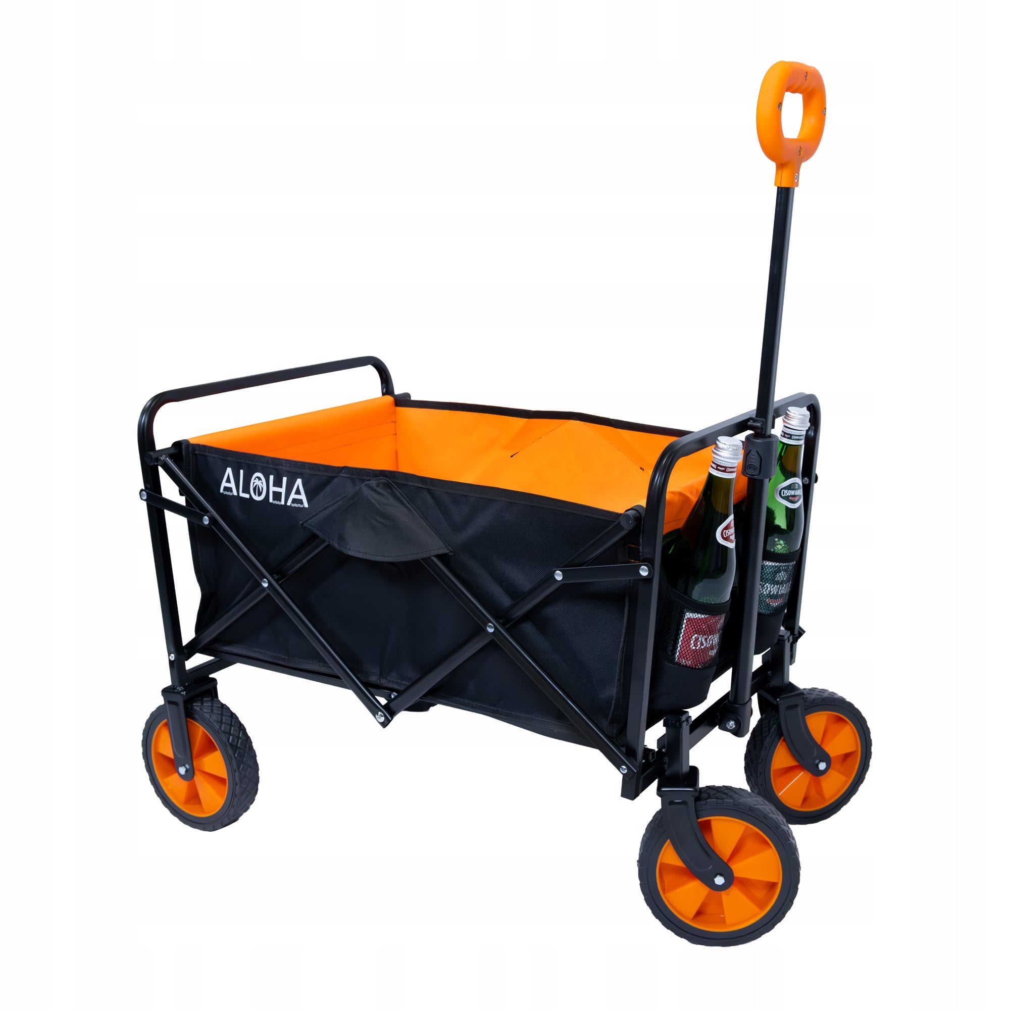 BEACH CART FOLDING TRANSPORT CAMPING GARDEN 100KG Wheels number 4