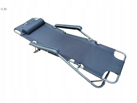 BEACH CHAIR FOLDING ARMCHAIR FOR GARDEN TERRACE CAMPING CHAIR STRONG