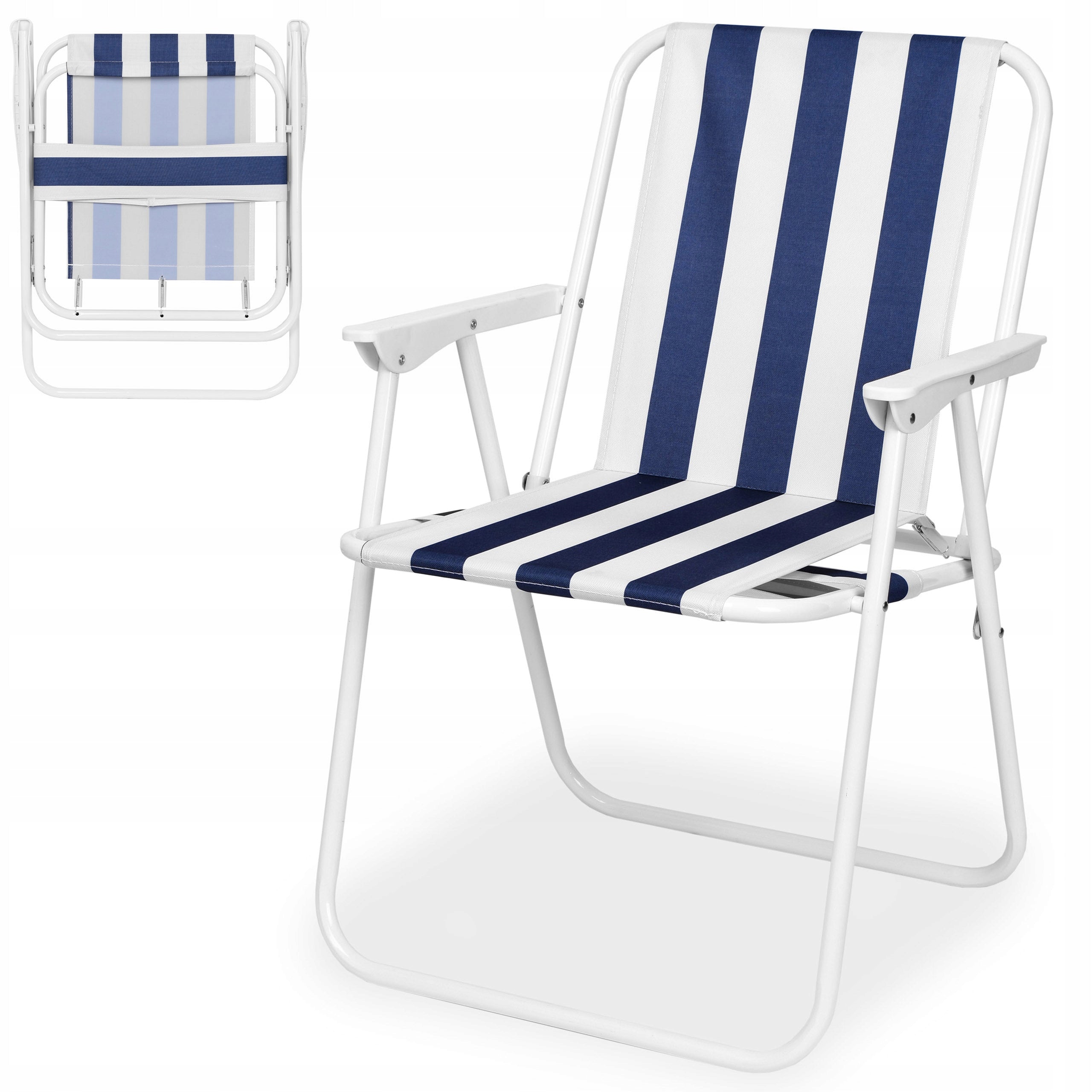 BEACH CHAIR FOLDING GARDEN HIKING CAMPING CHAIR REINFORCED