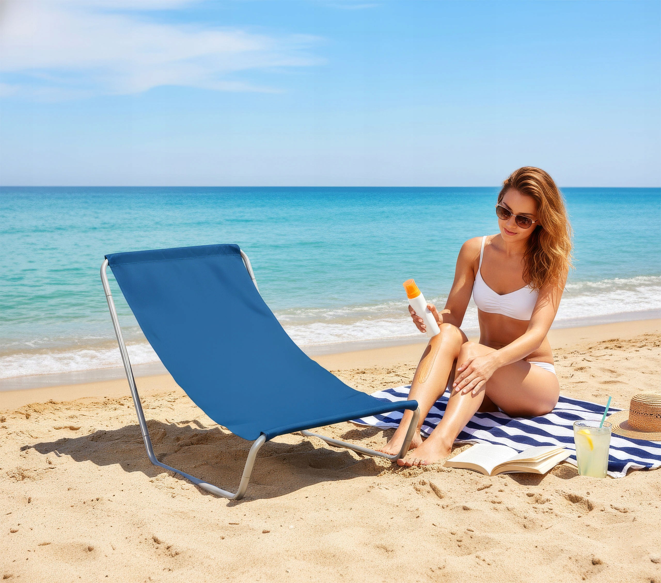 BEACH CHAIR FOLDING LIGHT GARDEN HIKING CHAIR BEACH CHAIR Packaging status original
