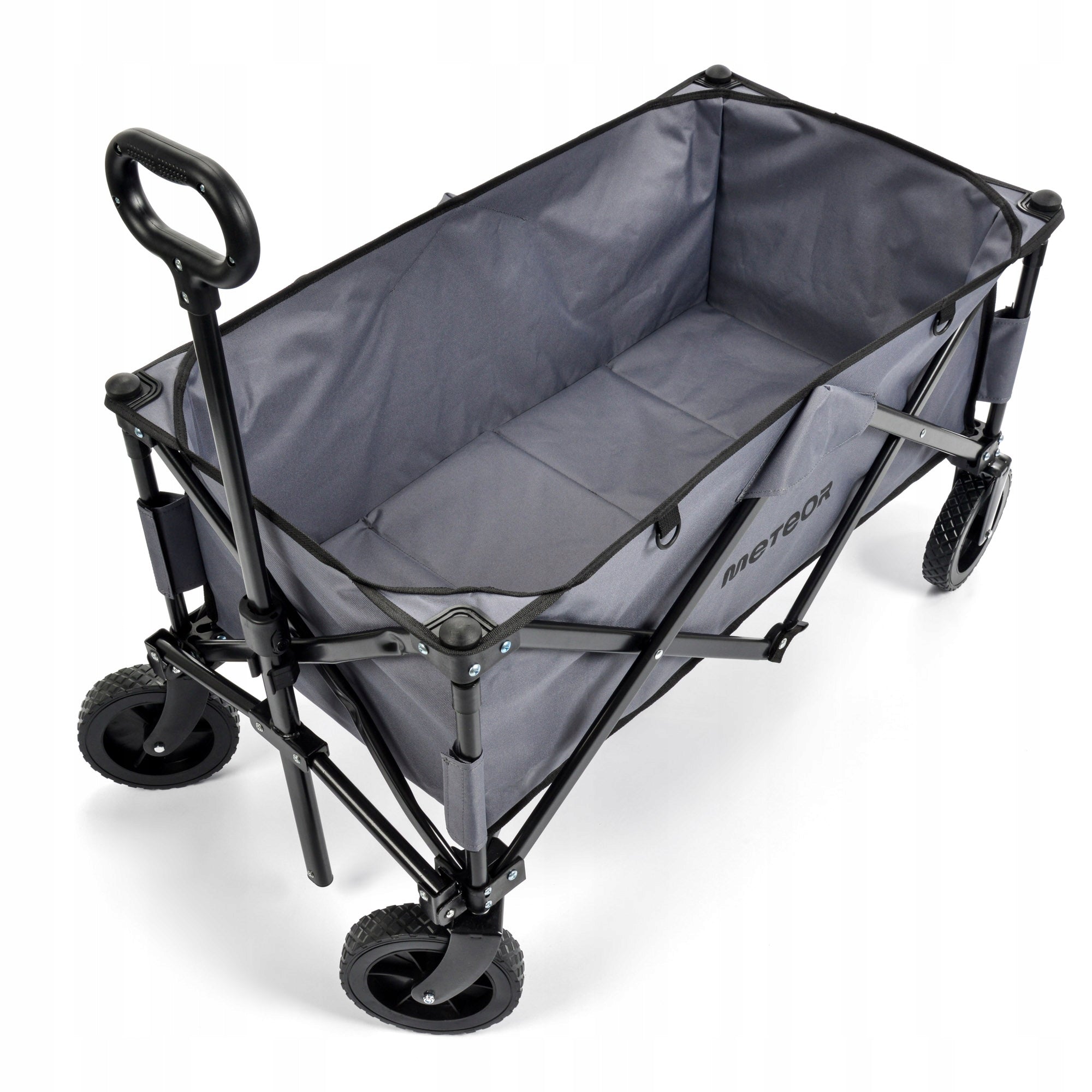 BEACH FOLDING TRANSPORT TROLLEY METEOR for shopping trip with cover Manufacturer code 16906