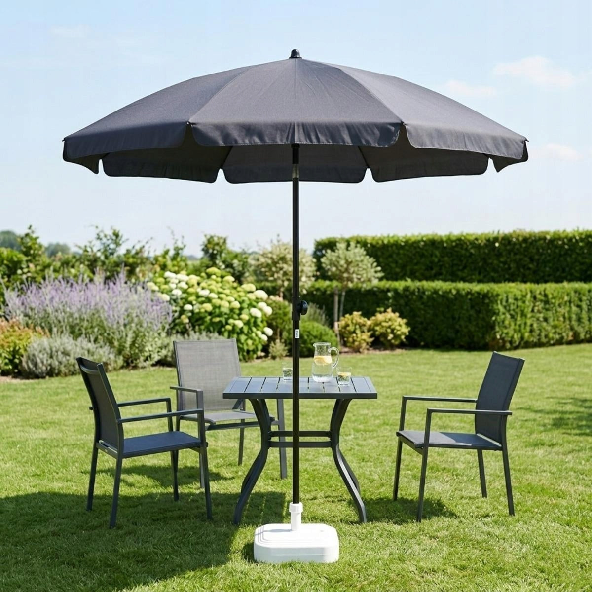 BEACH GARDEN UMBRELLA FOR BALCONY TERRACE BROKEN 185cm UV COVER + COVER Brand ProGarden