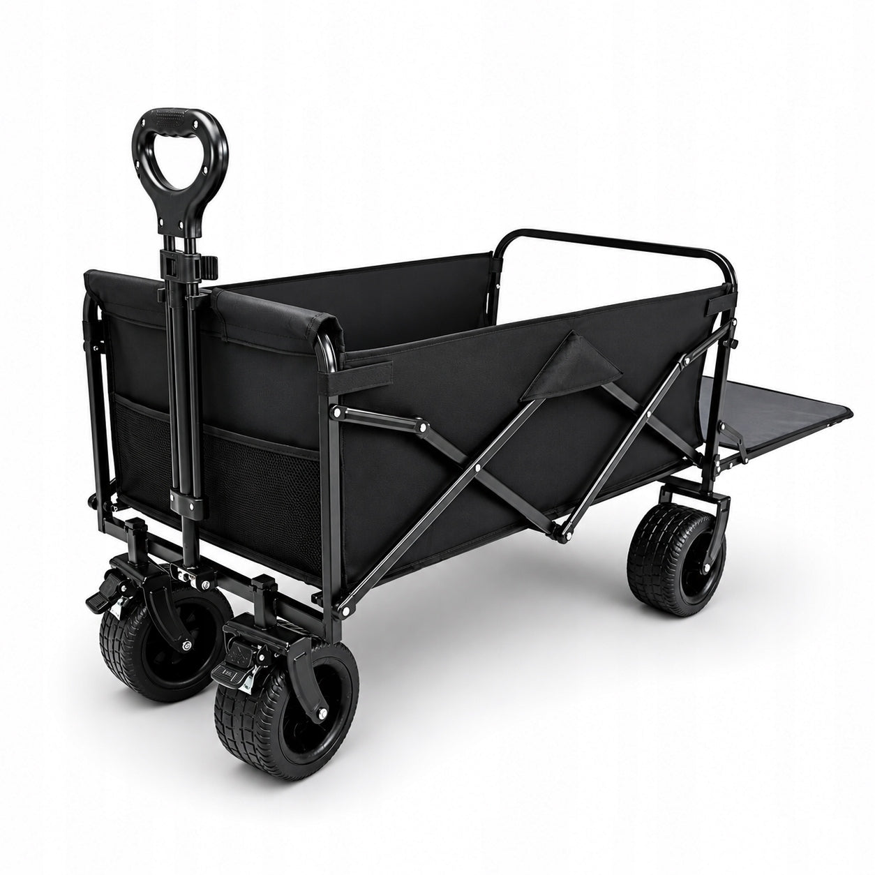 BEACH HIKING TROLLEY GARDEN FOLDING OPENING REAR 150KG camping Kind trolley
