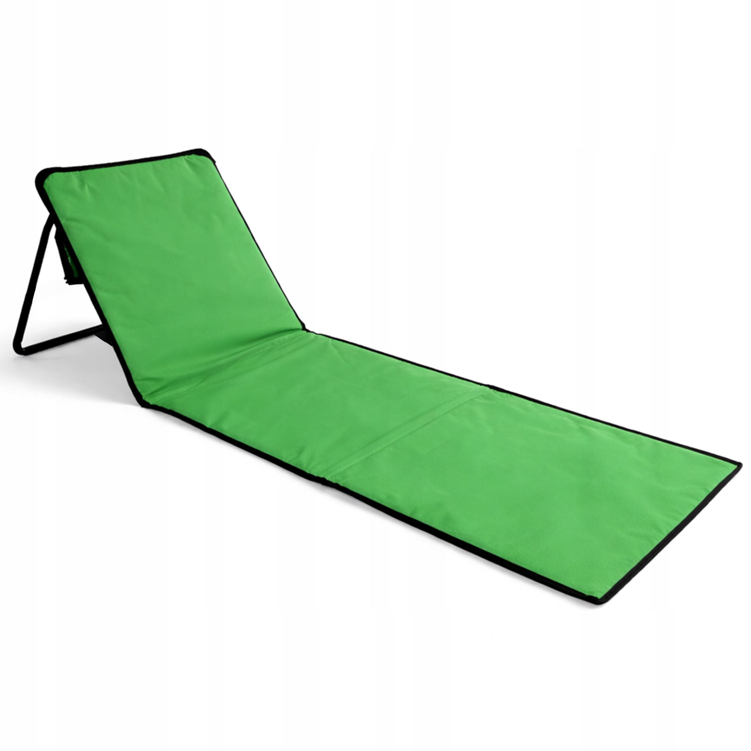BEACH MAT FOLDING WITH BACK POCKET BEACH CHAIR MP101 GREEN