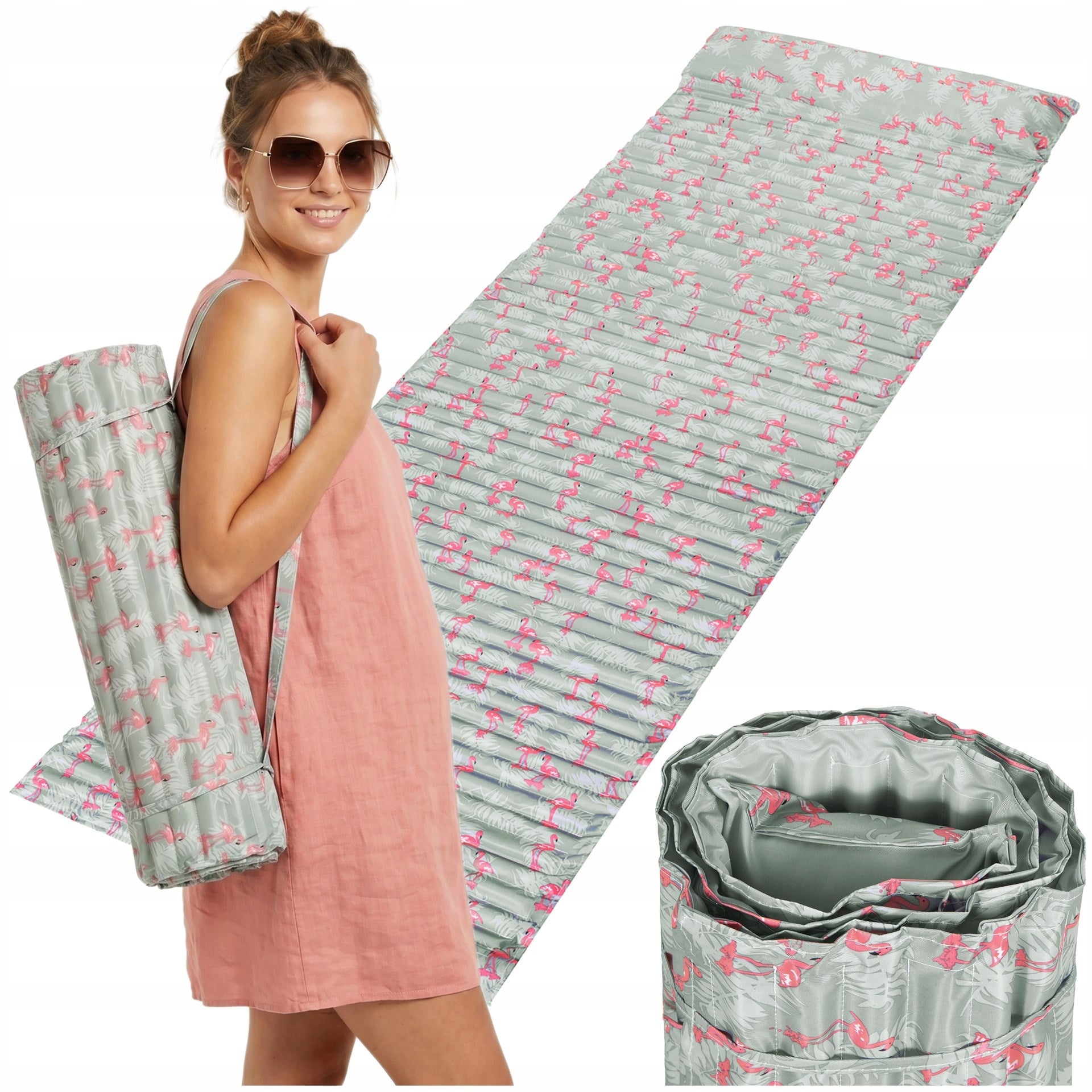 BEACH MAT FOR ROCKY BEACH PILLOW FOAM 180x60cm SOFT