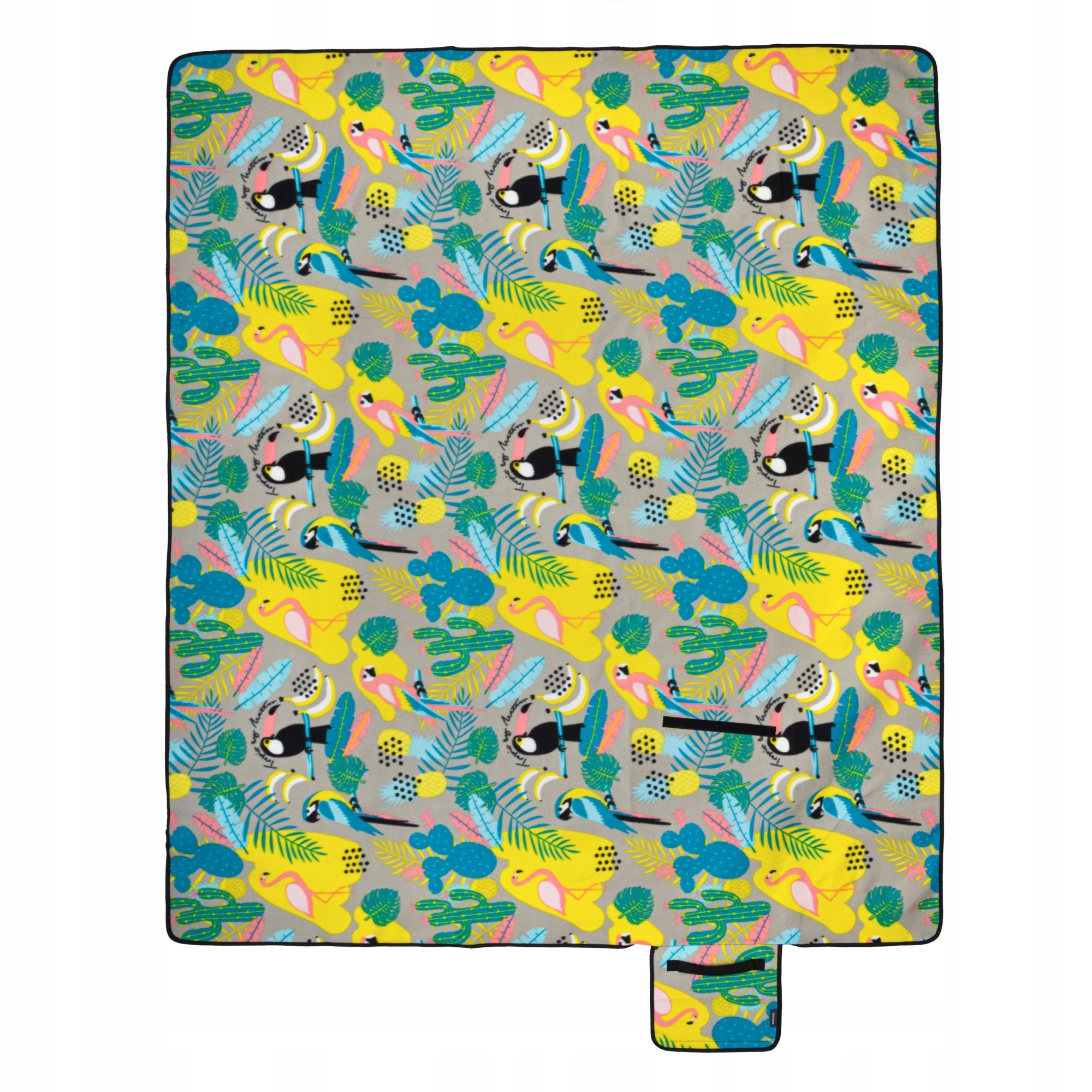 BEACH PICNIC BLANKET WITH INSULATION ALU METEOR LARGE XL 200x175 ALU 3 layers Packaging status original