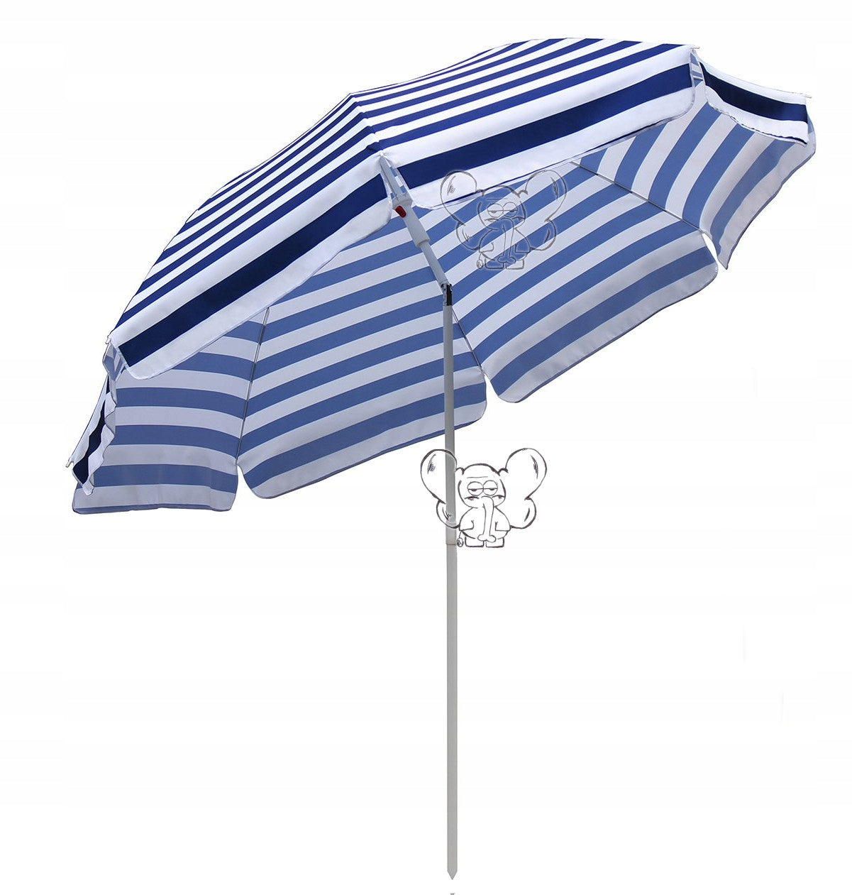 BEACH SCREEN 8m 800cm + umbrella 160cm + hammer anchors Brand Huser