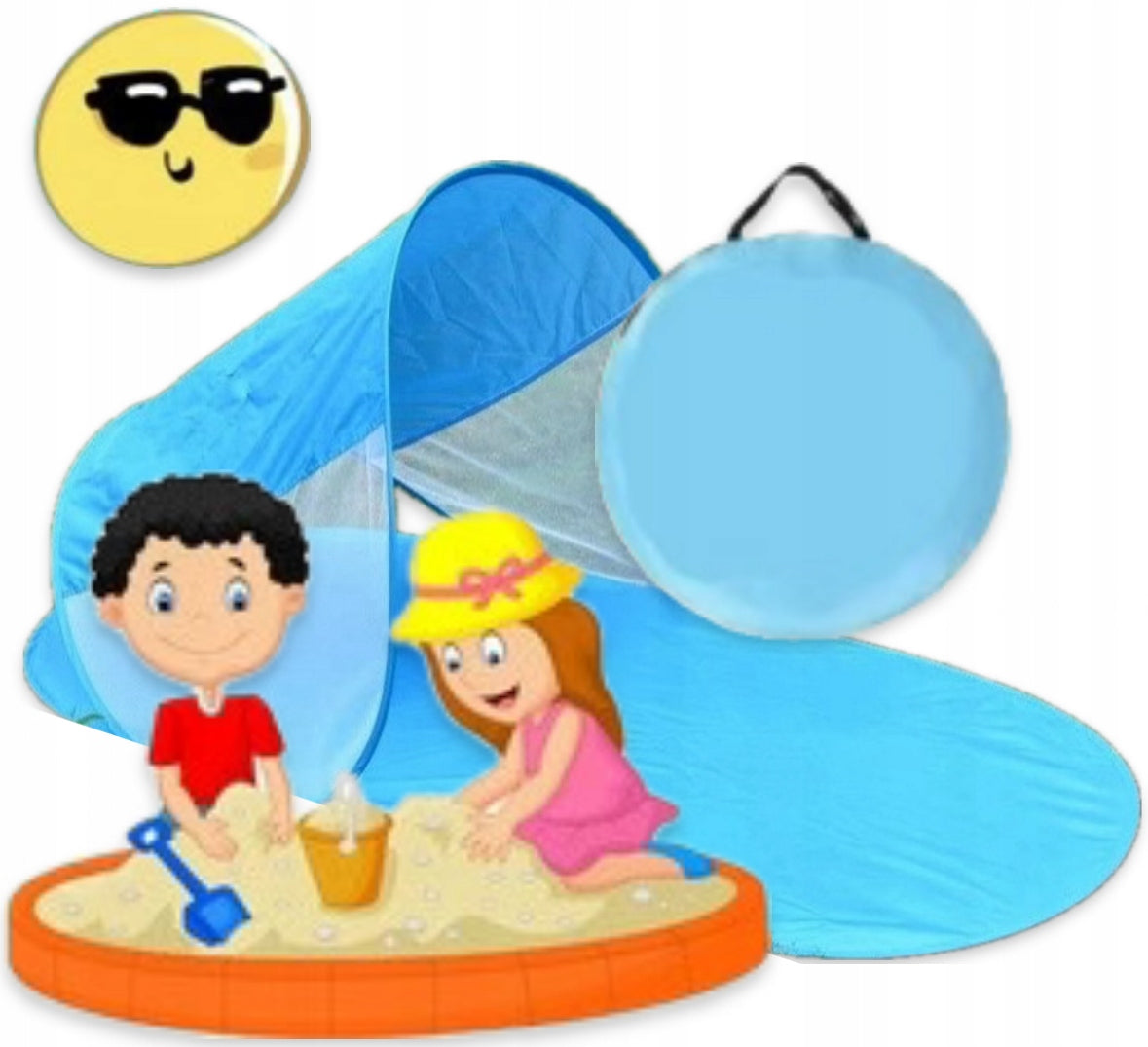BEACH TENT BEACH MAT SCREEN AUTOMATIC LARGE UV PROTECTION Brand no brand