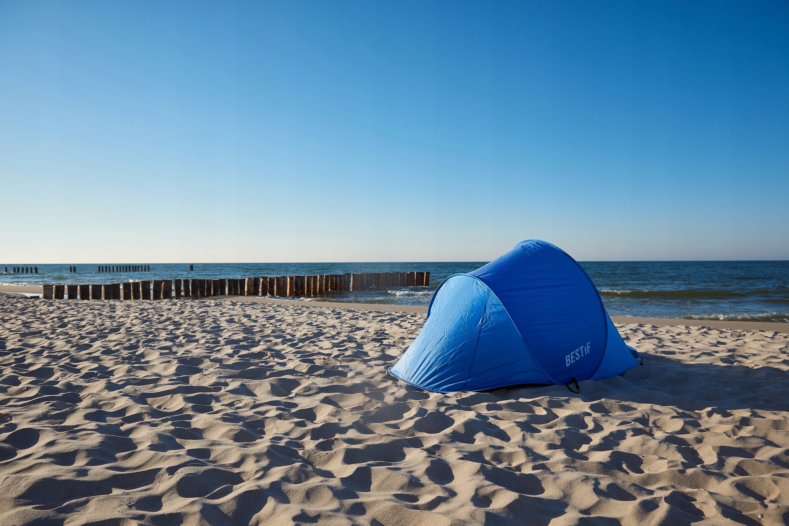 BEACH TENT BESTIF SELF-FOLDING SCREEN FOR BEACH LARGE GARDEN 190cm Brand Bestif