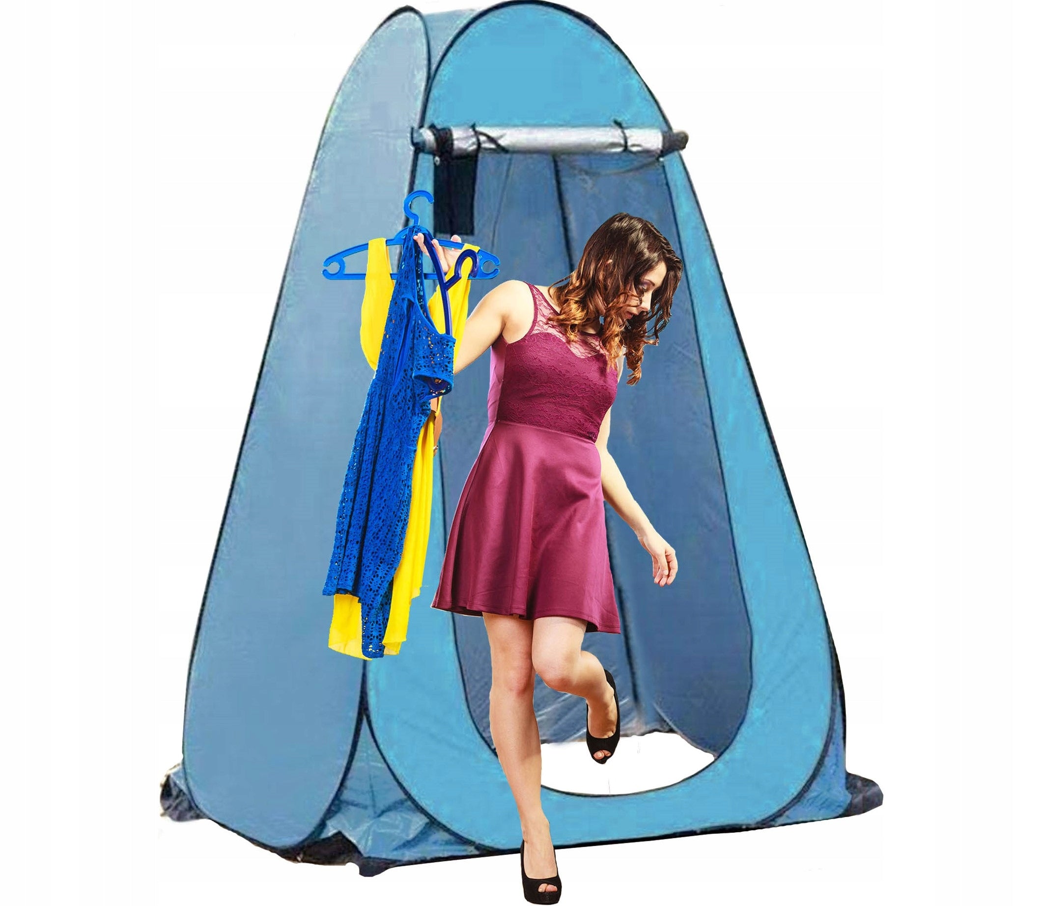 BEACH TENT CAMPING TOILET CHANGING ROOM CABIN PORTABLE TOILET