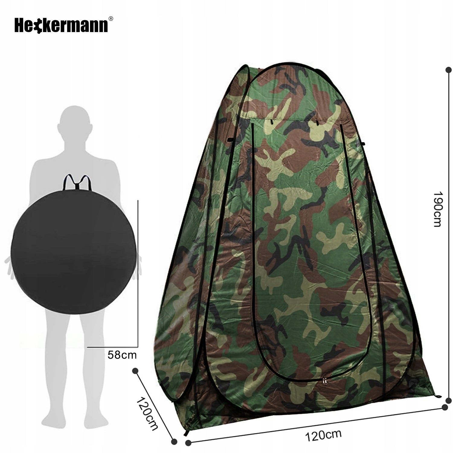 BEACH TENT FOR SHOWER CHANGING ROOM TOILET PORTABLE CAMPING 120cm Brand no brand