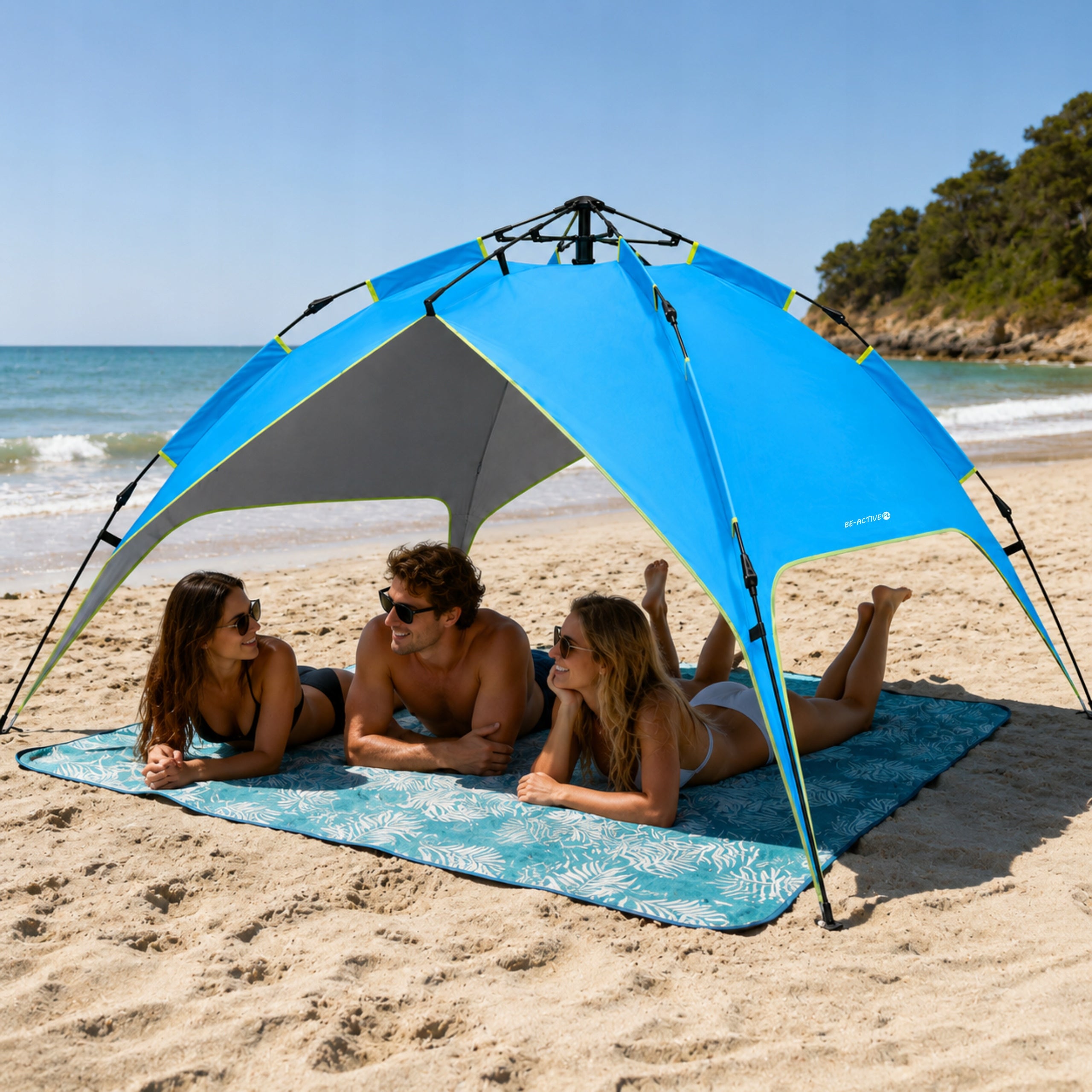 BEACH TENT SCREEN PROTECTION COVER VISOR EASY UNFOLDING Manufacturer code NK02 NAMIOT NA PLAŻĘ PARAWAN