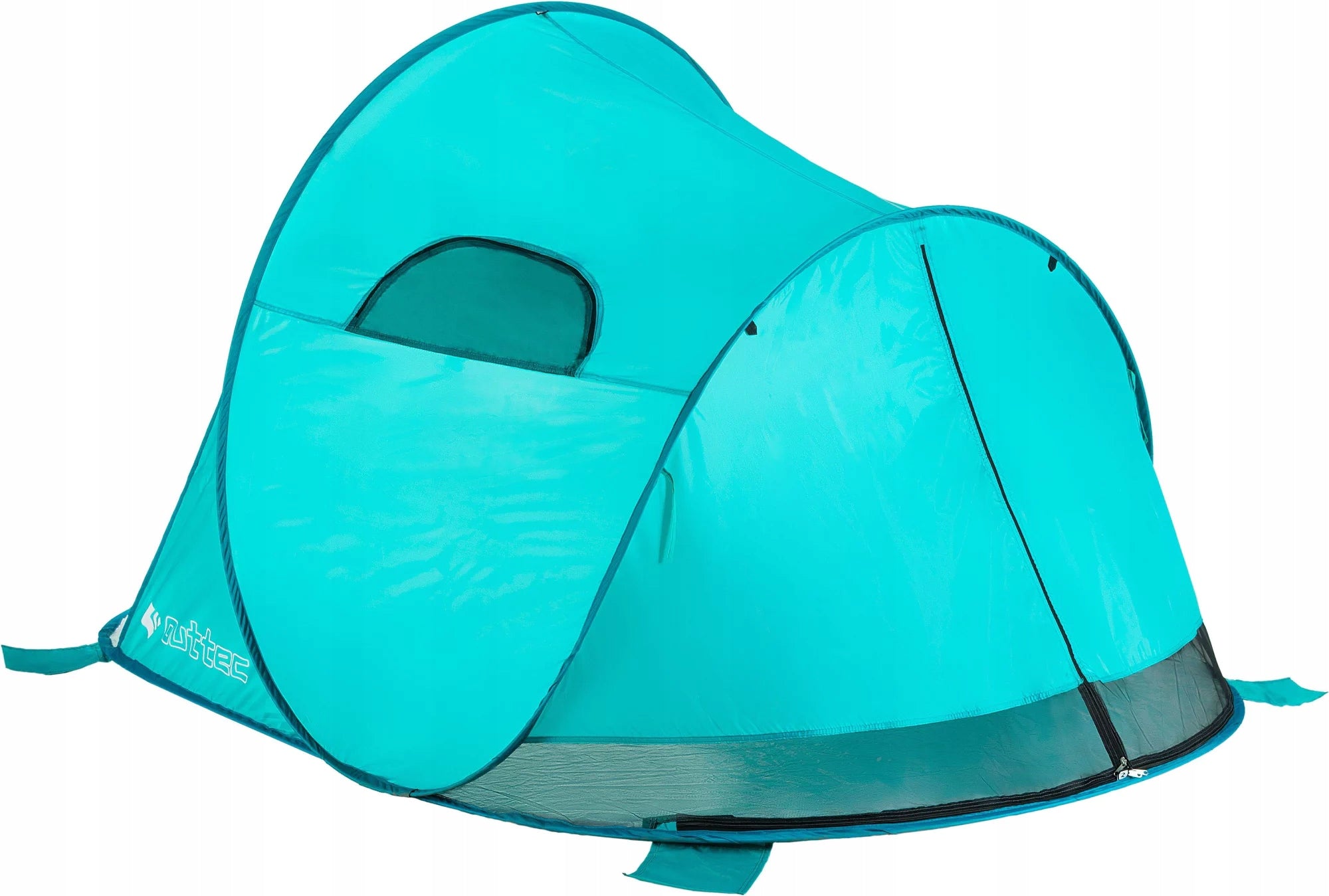 BEACH TENT SELF-FOLDING UV50 WINDOW VENTILATION XXL OUTTEC Color blue