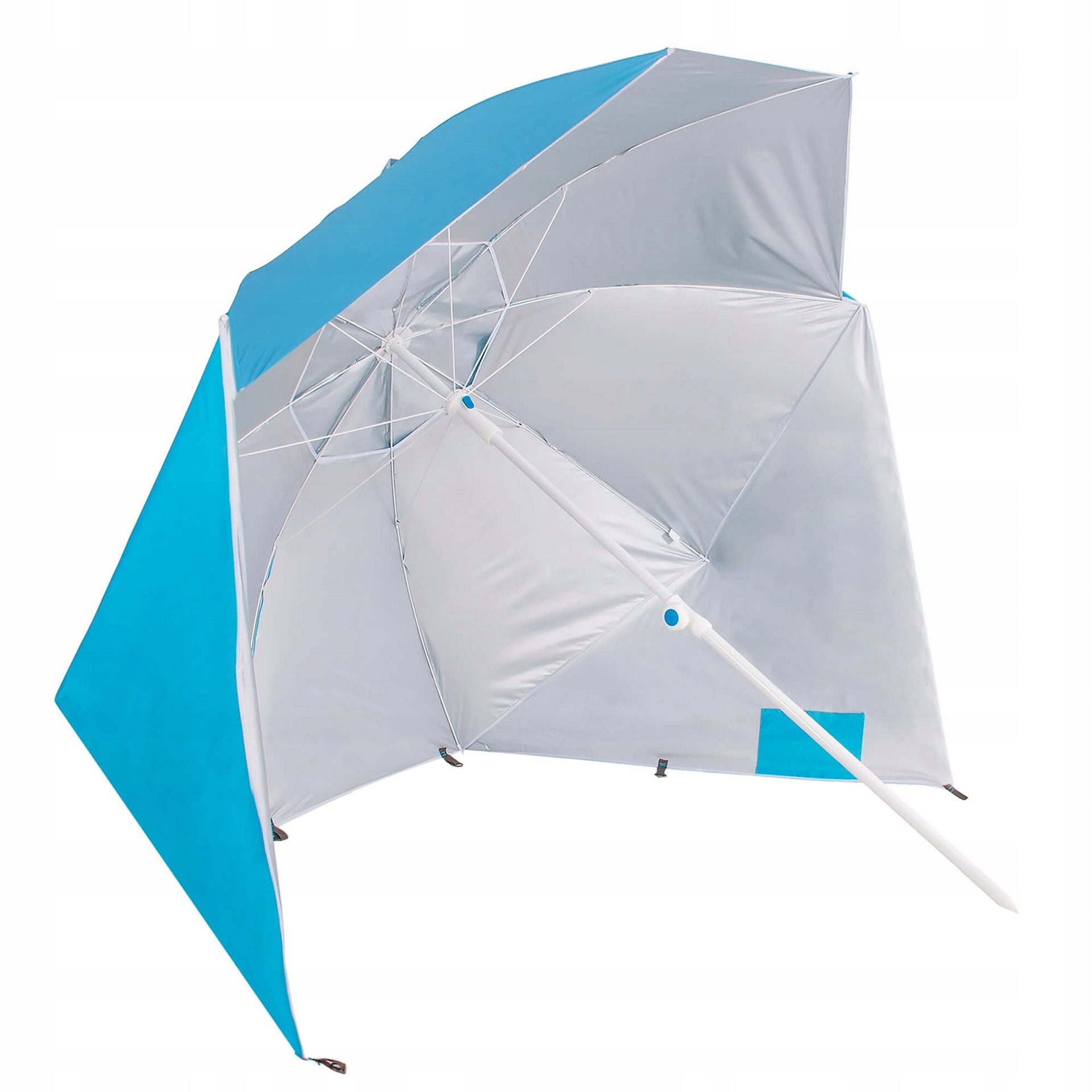 BEACH UMBRELLA GARDEN TENT FOLDING STRONG SUN SCREEN Additional features cover included