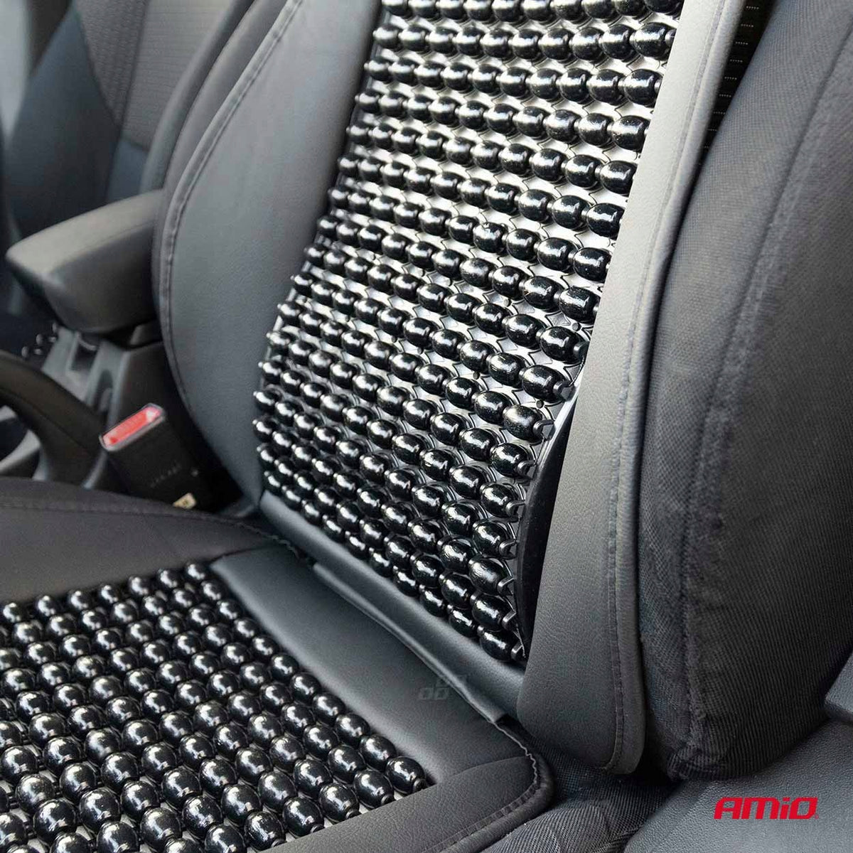 BEAD MAT FOR CAR SEAT WITH LUMBAR SUPPORT Product weight with unit packaging 0.5 kg