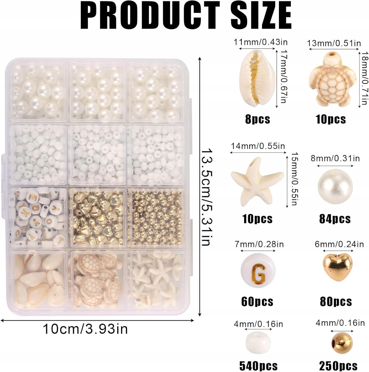 BEADS BEACH BRACELET SET ACRYLIC PLASTIC BEADS FOR JEWELRY Brand no brand