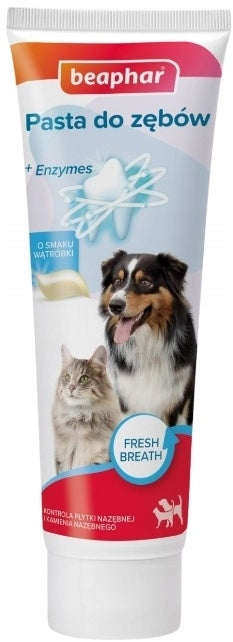 BEAPHAR Liver Flavoured Toothpaste for Dogs and Cats 100 g