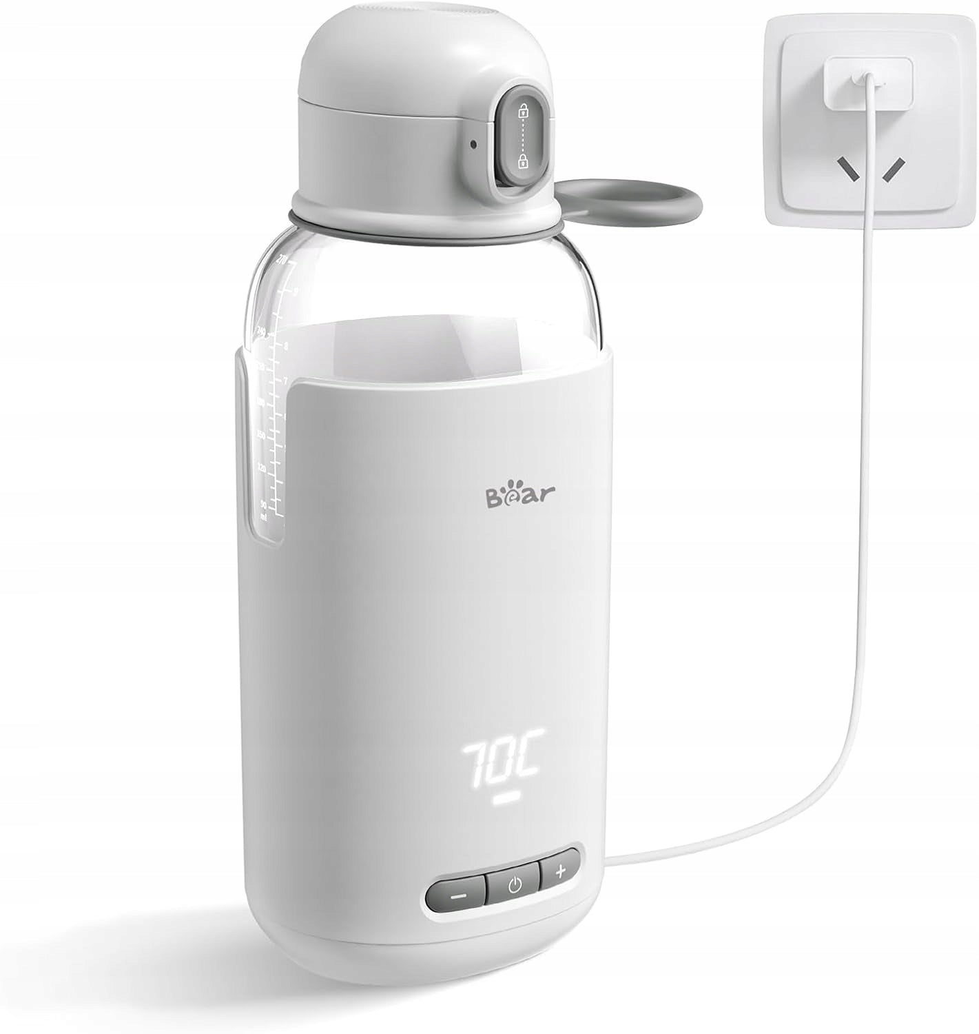BEAR KETTLE HEATER 270ml USB PORTABLE FOR BABY WATER MILK Brand no brand