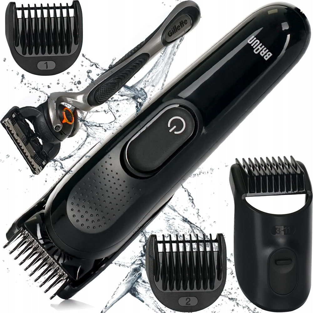 BEARD HAIR CLIMER BRAUN SK33004in1 Gillette Proglide GERMANY Manufacturer code SK33004in1