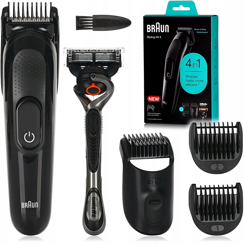 BEARD HAIR CLIMER BRAUN SK33004in1 Gillette Proglide GERMANY